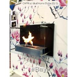 Bio Fires Capri Bio Ethanol Fire Wallhanging Fireplace