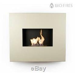 Bio Fires Cream Onyx Wall Hanging Bio Ethanol Fireplace Bioethanol Fuel