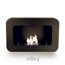 Bio Fires Wall Hanging Black Serenity Bio Ethanol Fire Place Free Standing
