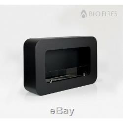 Bio Fires Wall Hanging Black Serenity Bio Ethanol Fire Place Free Standing