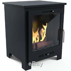 Bio-ethanol Real Flame Imagin Fires Malvern Fireplace With 6 X 1l Bottle Of Fuel