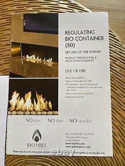 Bio ethanol fire Container