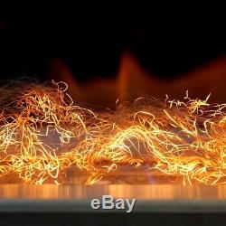 Bio ethanol firebox burner wool insert adjustable lid different variants