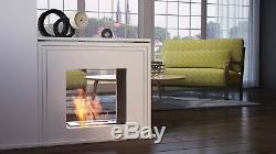 Bio ethanol fireplace JUNE tunnel with TÜV certified