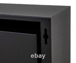 Bio ethanol fireplace S-Line BOX 120cm with glass. Bio-fireplace wall, hanging