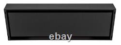 Bio ethanol fireplace S-Line BOX 120cm with glass. Bio-fireplace wall, hanging