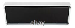 Bio ethanol fireplace S-Line BOX 120cm with glass. Bio-fireplace wall mounted