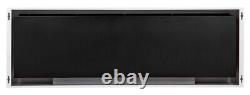 Bio ethanol fireplace S-Line BOX 120cm with glass. Bio-fireplace wall mounted