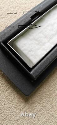 Bio ethanol fireplace burner insert container firebox wool insert 920mm 1.7l