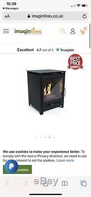 Bio ethanol fireplace freestanding