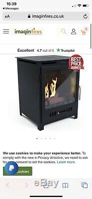 Bio ethanol fireplace freestanding