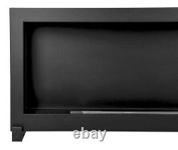 Bio ethanol fireplace freestanding S-Line BOX 120cm WITHOUT glass, indoor
