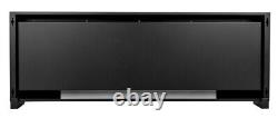 Bio ethanol fireplace freestanding S-Line BOX 120cm with glass, indoor