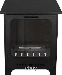 Bio ethanol fireplace freestanding fire stove FULL GLASS