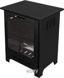 Bio ethanol fireplace freestanding fire stove FULL GLASS