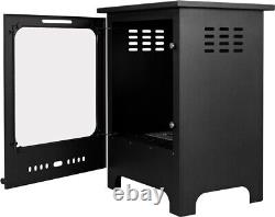 Bio ethanol fireplace freestanding fire stove FULL GLASS