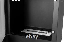 Bio ethanol fireplace freestanding fire stove FULL GLASS