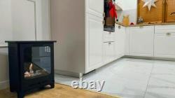 Bio ethanol fireplace freestanding fire stove FULL GLASS
