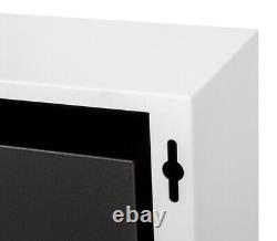Bio ethanol fireplace wall mounted, hanging S-Line BOX 900mm with glass