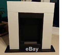 Bio ethanol freestanding fireplace WHISKEY WHITE TUV certified