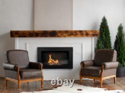 Bio fireplace 650x400 Slim Black with glass