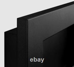Bio fireplace 650x400 Slim Black with glass