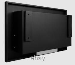 Bio fireplace 650x400 Slim Black with glass