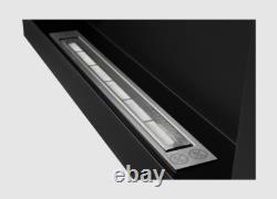 Bio fireplace 900x400 Black Structural