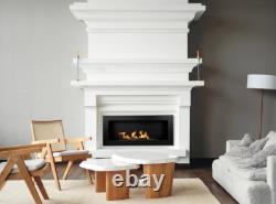 Bio fireplace 900x400 Black Structural