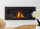 Bio Fireplace 900x400 Slim Black Structural With Glass