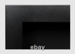 Bio fireplace 900x400 SLIM Black structural with glass