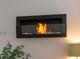 Bio Fireplace 900x400 With Glass Black Structural