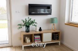 Bio fireplace 900x400 with glass Black Structural