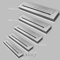 Bioethanol Combustion Chamber Stainless Steel Chimney Gel Floated Double-Layer