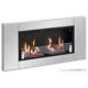 Bioethanol Fireplace 2 X 1.5 L Wall-mounted Ethanol Fireplace