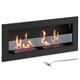 Bioethanol Fireplace 2 X 1 L Wall-mounted Ethanol Fireplace Bioethanol Fire