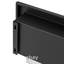 Bioethanol Fireplace 2 x 1 L wall-mounted Ethanol fireplace Bioethanol fire