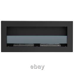 Bioethanol Fireplace 2 x 1 L wall-mounted Ethanol fireplace Bioethanol fire