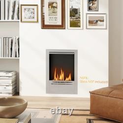 Bioethanol Fireplace Insert 0.9L Burner 6200BTU Stainless Steel Indoor Heater