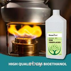 Bioethanol Fuel Liquid Fuel for Stove Fireplace Fuel Fires %80
