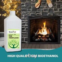 Bioethanol Fuel Liquid Fuel for Stove Fireplace Fuel Fires %80