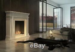 Bioethanol Kamin Legionis Weiss TÜV Zertifiziert Biokamin Bio Ethanol fireplace