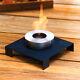 Bioethanol Standfeuer Matte Braun Decorative Fireplace Terrace Fire Pit