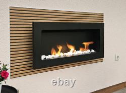 Biofireplace 900x400 Black Structural