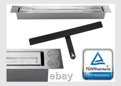 Biofireplace 900x400 Black Structural