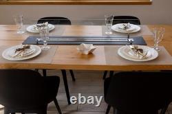 Biofireplace built-in inser 100cm black matte with glass aromatherapy option