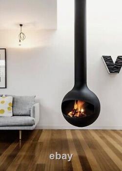 Biota Orb Suspended Fireplace Heater