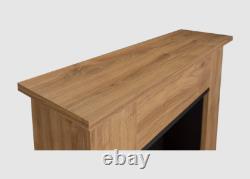 Boho portal bio fireplace with glass