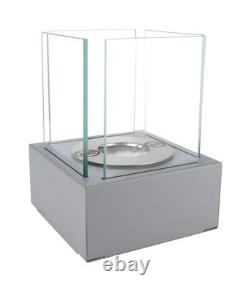 Brand NEW Smart freestanding biofireplace- Gray Structural Matte Finish