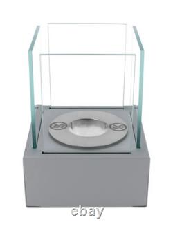 Brand NEW Smart freestanding biofireplace- Gray Structural Matte Finish